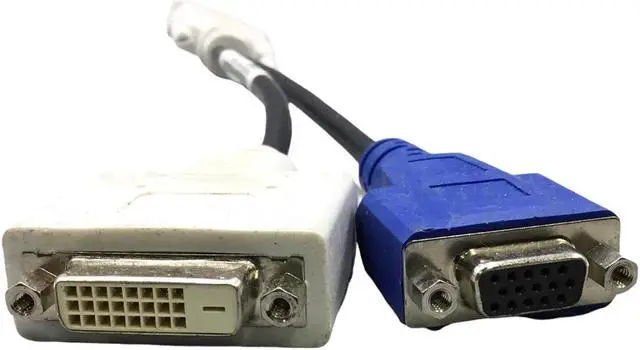 Main image of DVI-I 24+5 Pin to DVI/VGA Female Splitter Cable Adapter 0X2026