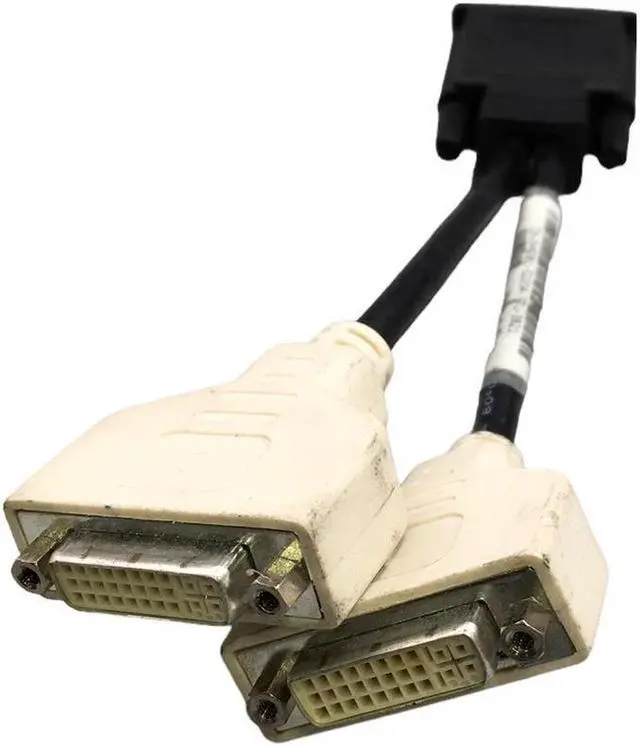 Main image of Dell Molex DMS-59 to Dual DVI Y Splitter Connector Cable 0H9361 0J9256 (68573-0004)