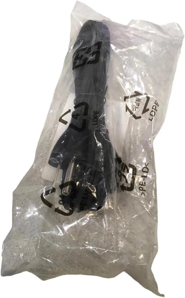 Alt view image 2 of 3 - Dell Three Prong Power Cable 0K260C, NEW!