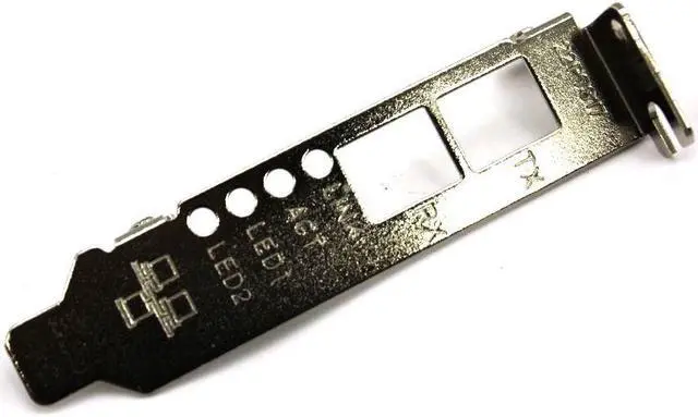 Alt view image 4 of 6 - IBM Netfinity Low Profile PCI-X Dual Ethernet Port LED Bracket 22P7817