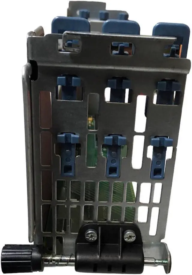 Alt view image 6 of 7 - HP ProLiant DL380 G5 PCI-E Riser Card With Cage 408786-001 012519-001 391725-001