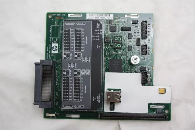 Alt view image 3 of 3 - HP Proliant DL5 G2 Server Internal LED Display System Status Media Board 419619-001 102669-000 12668-001 (012668-001)
