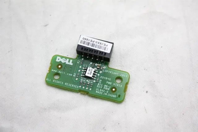 Main image of Dell PowerEdge 1850 2800 2850 Server SCSI RAID Key Board Card Module PE28X0-PE1850