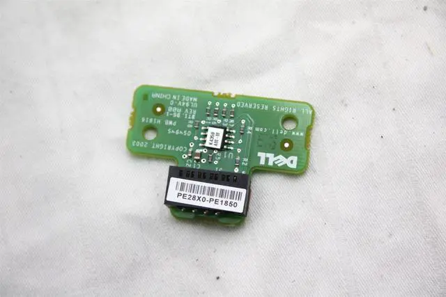 Alt view image 2 of 3 - Dell PowerEdge 1850 2800 2850 Server SCSI RAID Key Board Card Module PE28X0-PE1850