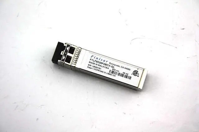 Main image of Finisar QLE2562 Server Optical Transceiver Module 8GB Fibre Channel SFP+ 150m FTLF8528P2BCV-QL