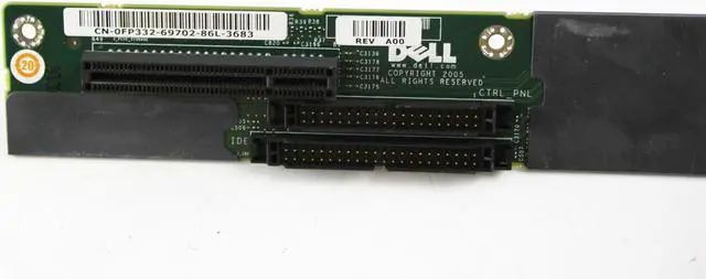 Alt view image 3 of 3 - Dell PowerEdge 1950 Server PCI-E Side Plane Riser Card FP332 0FP332