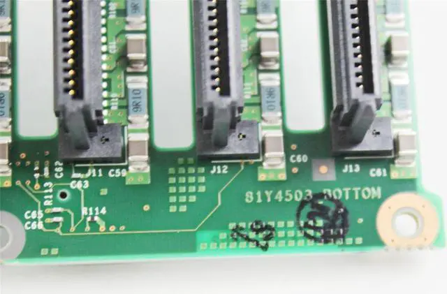 Alt view image 2 of 4 - IBM X3650 M4 Server 8-Port 2.5" SAS/SATA HDD RAID Hard Drive Backplane Board 94Y7751 90Y4268 81Y4503