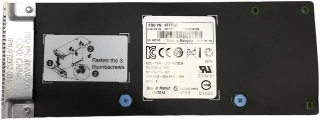 Alt view image 4 of 4 - IBM X520-DA2 10Gb SFP+ DUAL PORT ADAPTER 49Y7982 49Y7981