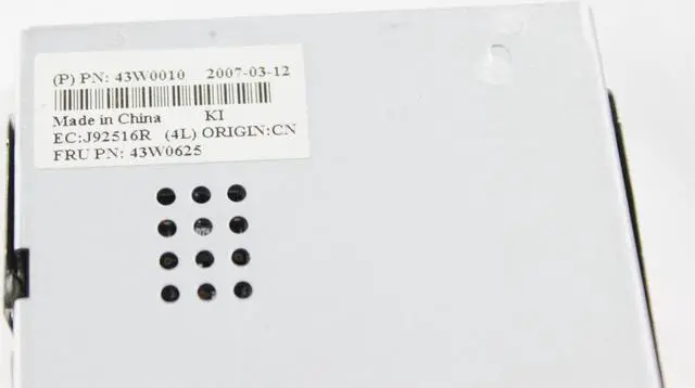 Alt view image 3 of 3 - IBM X-Series x3550 x3650 Server Power Button Light Path LED Panel 43W0625 43W0010