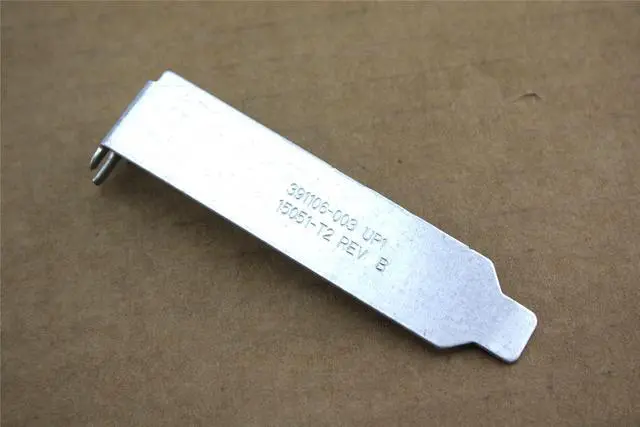 Alt view image 2 of 3 - HP DC5700 DC5750 15051-T1-REV PCI Bracket Low Profile Rear Slot Blank Cover Plate Filler S5-413872N S6-413872 S4-457465 391106-003