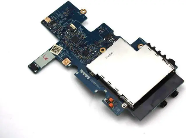 Alt view image 3 of 3 - HP ProBook 6440b Laptop Audio Board & Card Reader LS-4893P