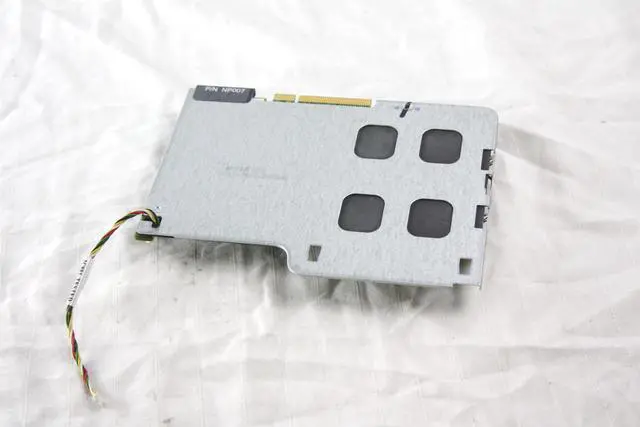 Alt view image 2 of 3 - Dell PowerEdge Perc 6i Server SAS RAID Controller W/ Tray W/O Battery or Cables WY335 0WY335 NP007