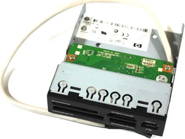 Main image of HP Compaq memory/media card reader Panel  SFF With Cable 432548-001 405955-003 CR504U2 405955-006 487559-001
