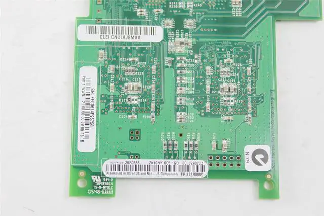 Alt view image 2 of 4 - IBM QLogic Server 4Gb Fibre Channel Expansion Card 26R0889 26R0886 CU0210402-05 QMC2462 CU0210702-00-A
