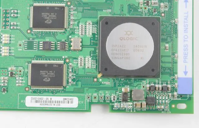 Alt view image 4 of 4 - IBM QLogic Server 4Gb Fibre Channel Expansion Card 26R0889 26R0886 CU0210402-05 QMC2462 CU0210702-00-A