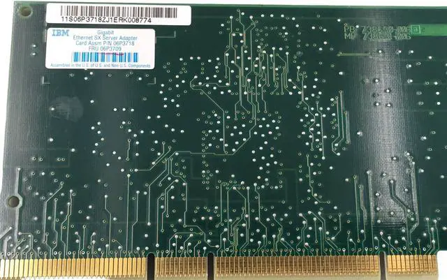 Alt view image 3 of 7 - IBM 06P3709 GIGABIT ETHERNET SX SERVER ADAPTER 06P3718 A34085-002