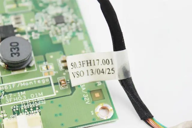 Alt view image 4 of 5 - IBM Lenovo M71Z M72Z AIO All-In-One PC Type 3554 LCD Converter Board W/ Cable 03T6615 12417-1M