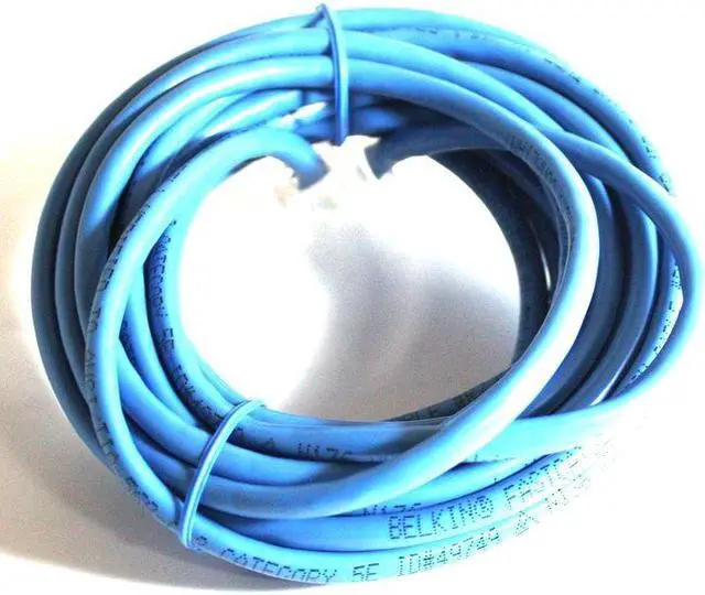 Alt view image 3 of 3 - Genuine BELKIN CABLES 15FT CAT5E BLUE PATCH CORD A3L791-15-BLU-S