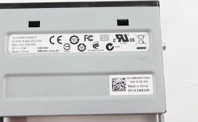 Alt view image 4 of 6 - Dell Laptop Optiplex 9010 7010 780 790 960 980 990  Media Card Reader Board 3.5" W/O Cable 0G7V21 0W816M 0CDM2D 02VP58 0NR95F