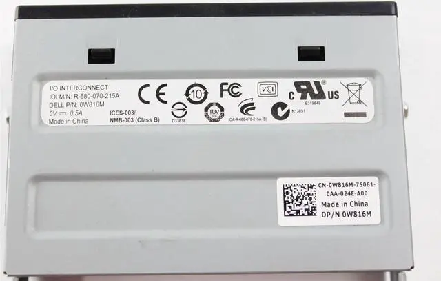 Alt view image 2 of 6 - Dell Laptop Optiplex 9010 7010 780 790 960 980 990  Media Card Reader Board 3.5" W/O Cable 0G7V21 0W816M 0CDM2D 02VP58 0NR95F