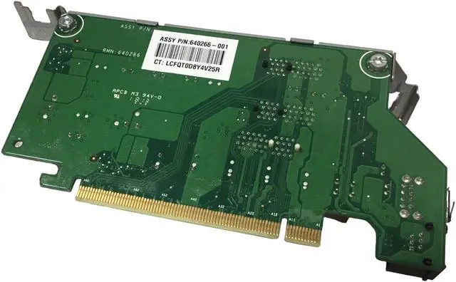 Alt view image 3 of 5 - HP 638944-001 PCIE 24VDC MACGYVER-PCIE-RISER 634325-000 632848-001 RISER CARD