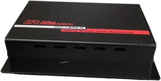 Alt view image 3 of 6 - HR Hall Research UH-1BTX-R HDMI Over TP Receiver