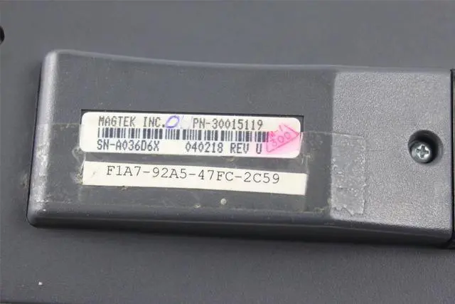 Alt view image 3 of 4 - MagTek IntelliPIN Portable Magnetic Strip Card Reader W/O Charger 30015119