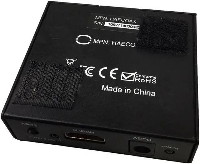 Alt view image 4 of 4 - KanexPro HAECOAX Audio De-Embedder with 3D Support HDMI in HDMI out