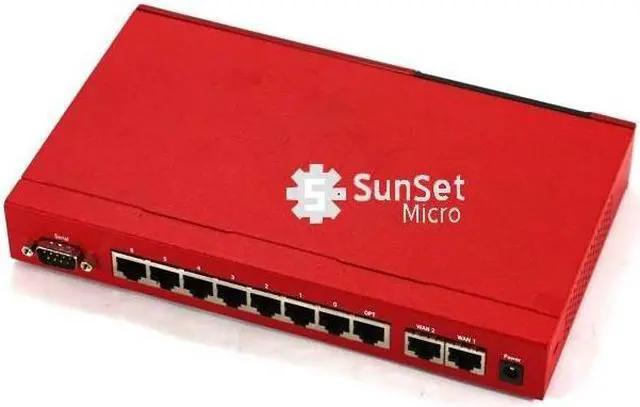 Alt view image 2 of 3 - Watchguard Firebox X5 Edge - Firewall w/ 7-10/100 Ports and 2 WAN ports