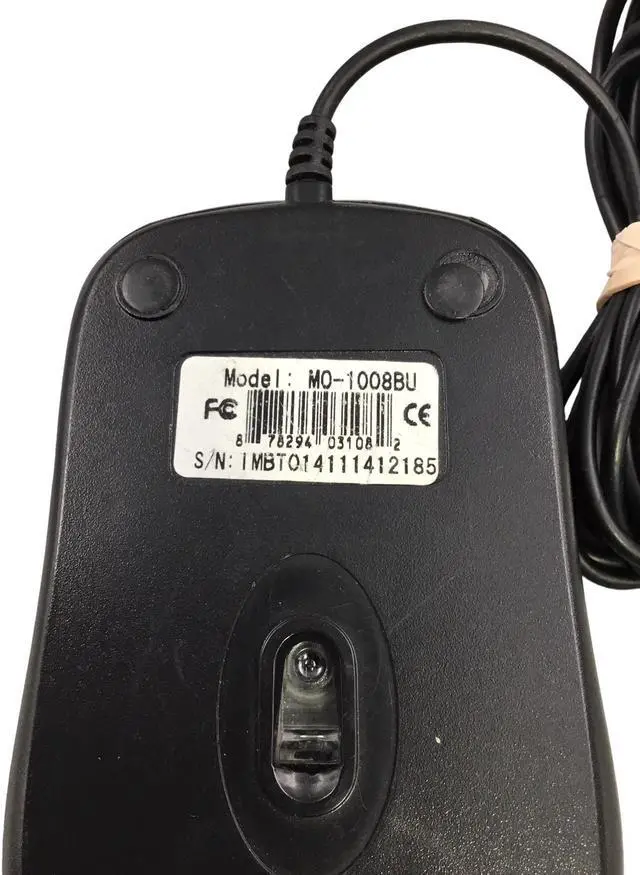 Alt view image 2 of 3 - iMicro MO-1008BU Wired USB Optical Mouse, Black