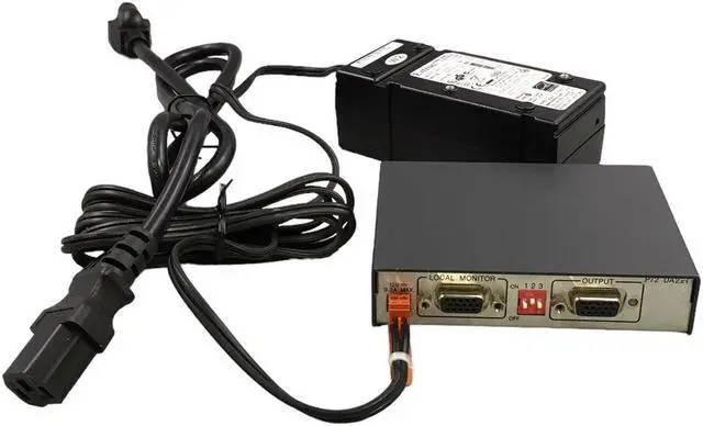 Alt view image 3 of 7 - Extron VERSA TooLs P/2 DA2xi VGA Distribution Amplifier w/Adapter