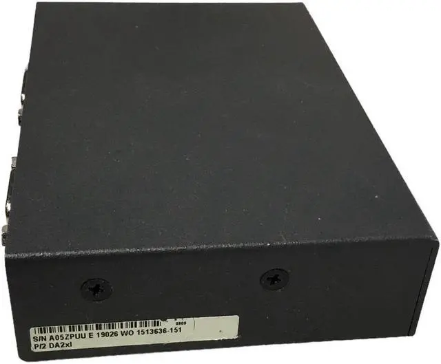 Alt view image 6 of 7 - Extron VERSA TooLs P/2 DA2xi VGA Distribution Amplifier w/Adapter