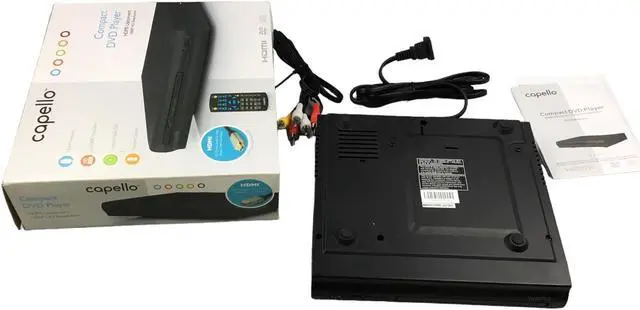 Alt view image 7 of 7 - Capello Model CVD2216BLK Compact DVD Player HDMI Upconvert 1080P HD Resolution