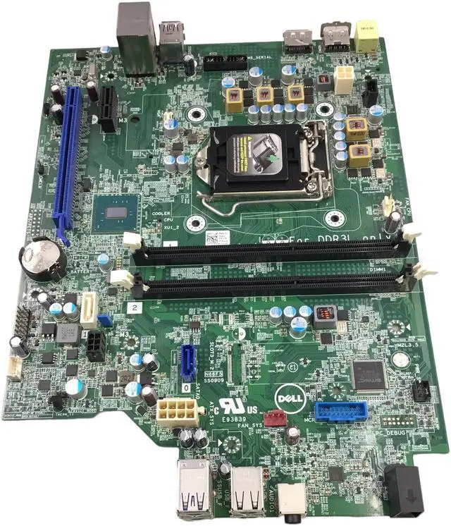 Alt view image 2 of 7 - Dell OptiPlex 3040 SFF LGA 1151 DDR3L Desktop Motherboard 5XGC8 05XGC8