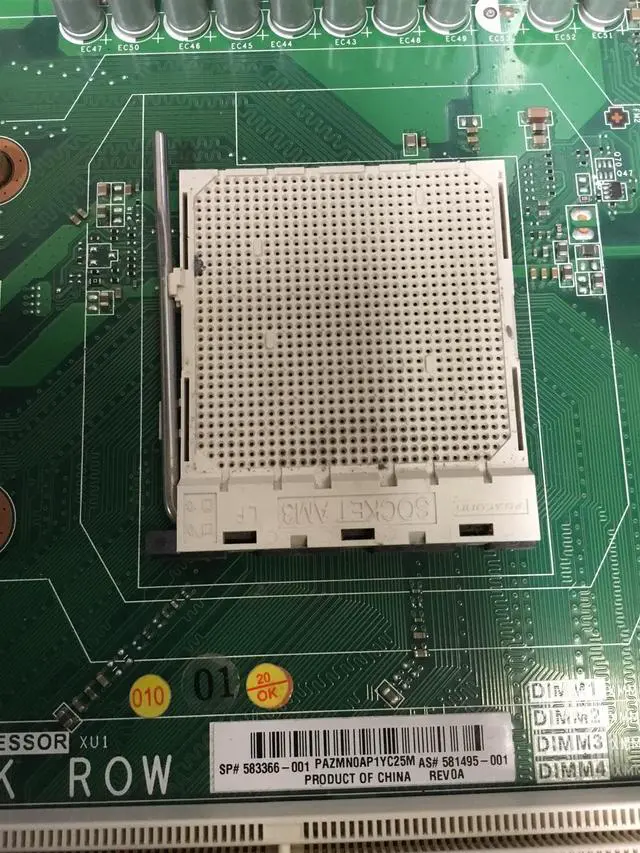 Alt view image 4 of 6 - HP 583366-001 Pro30xx system Motherboard 581495-001, W/Shield