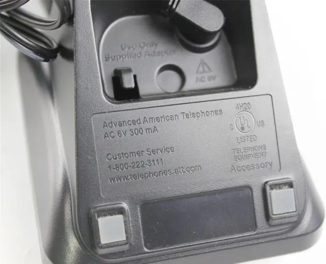 Alt view image 2 of 3 - AT&T CL82464 Advanced American Telephones Wireless W/ Charging Cradle & AC Adapter