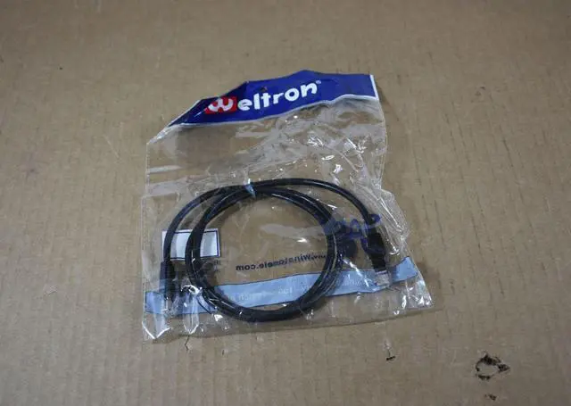 Alt view image 3 of 3 - Weltron Network Cables 3' Black RJ-45 M - RJ-45 M Patch Cable 90-C5EB-3BK