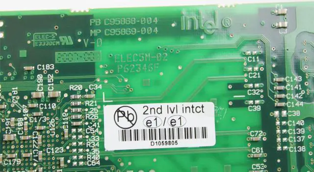 Alt view image 2 of 4 - Genuine IBM Intel Pro/1000 GT PCI Ethernet Card N/A 1-Port 03N6524