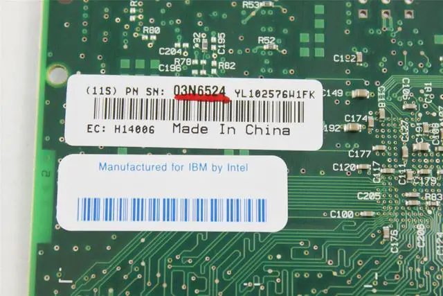 Alt view image 4 of 4 - Genuine IBM Intel Pro/1000 GT PCI Ethernet Card N/A 1-Port 03N6524