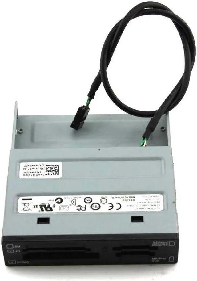 Alt view image 2 of 6 - Dell Inspiron 531 560 Memory Card Reader W/ Cable 0PTXF7