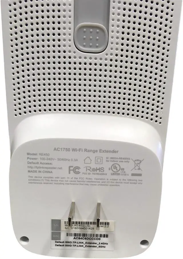 Alt view image 5 of 7 - TP-Link AC1750 RE450 WiFi Range Extender