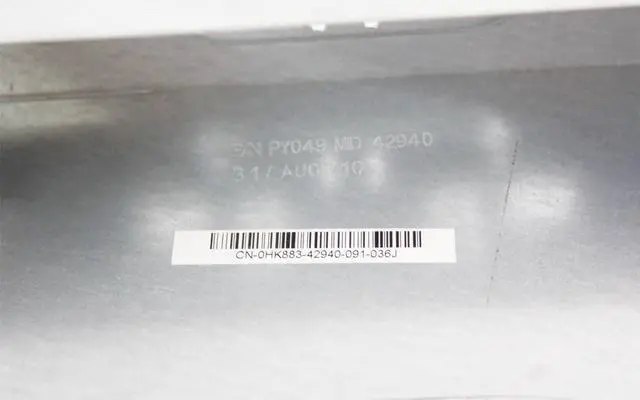 Alt view image 3 of 3 - Dell OptiPlex S Optical Drive Filler Metal Panel HK883 0HK883 PY049