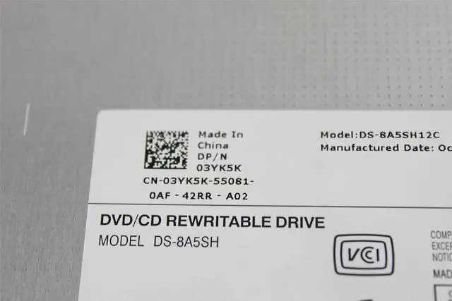 Alt view image 2 of 3 - Dell Optiplex 380 DS-8A5SH DVD/CD Rewritable Drive 03YK5K 3YK5K (41G50 041G50)