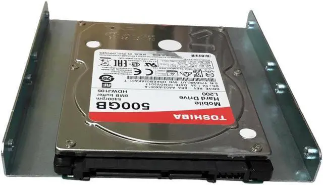 Alt view image 4 of 6 - Toshiba L200 HDWJ105 ARA AA03/AX001A 500GB Hard Drive 2.5"