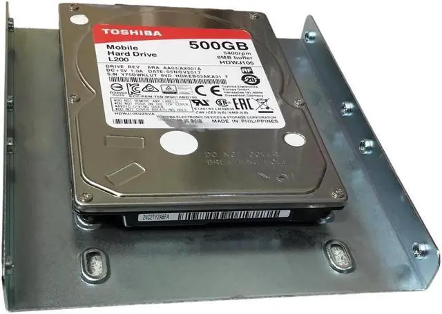 Alt view image 2 of 6 - Toshiba L200 HDWJ105 ARA AA03/AX001A 500GB Hard Drive 2.5"