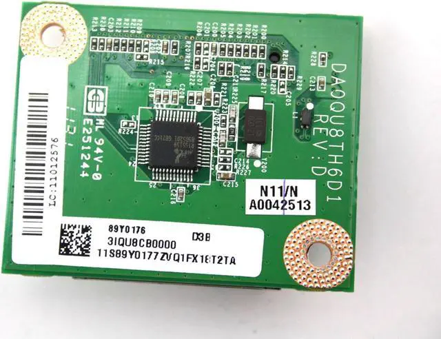 Alt view image 2 of 3 - Lenovo M90z Connection Adapter Card Desktop Reader 89Y0176