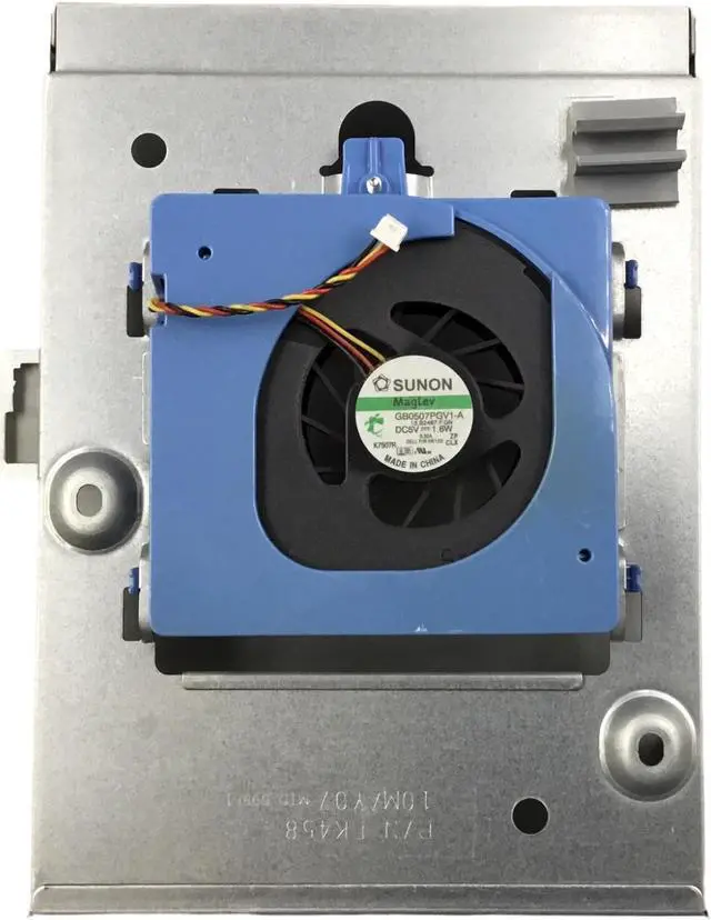 Alt view image 3 of 5 - Dell Optiplex 745 755 760 GX620 GX760 USFF 3.5" HDD Hard Drive Caddy Tray W/ Cooling Fan UU520 0UU520 FK458 HK120 0HK120