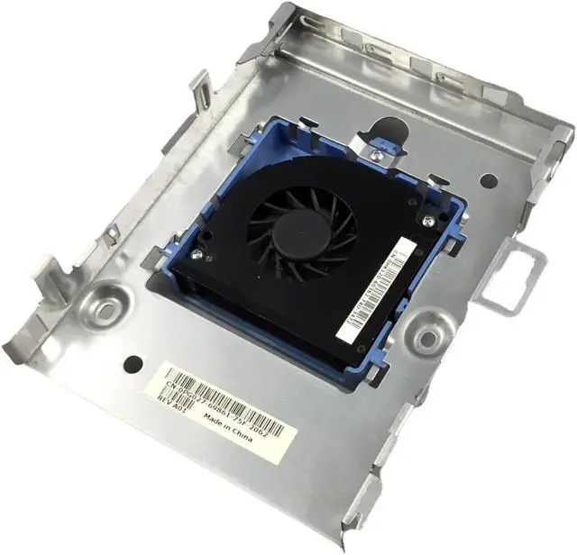 Alt view image 4 of 5 - Dell Optiplex 745 755 760 GX620 GX760 USFF 3.5" HDD Hard Drive Caddy Tray W/ Cooling Fan UU520 0UU520 FK458 HK120 0HK120