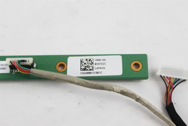 Alt view image 2 of 5 - IBM Lenovo M71Z Desktop Power Button Board W/ Cable 54.25069.051 50.3ET12.011