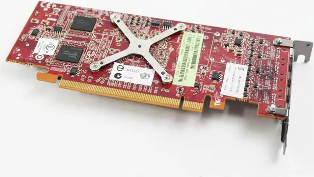 Alt view image 3 of 5 - ATI FirePro 2460 512MB GDDR5 4-Port Mini-DisplayPort Low Profile PCI-E Video Graphics Card ATI-102-C07001(B) 109-C07071-00 102C0700111 D33A27